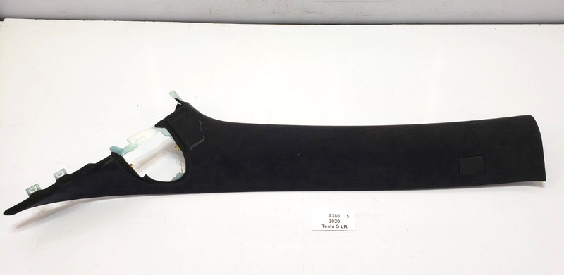 ✅ 12-20 OEM Tesla Model S Front Left Driver Side A Pillar Trim Panel Black
