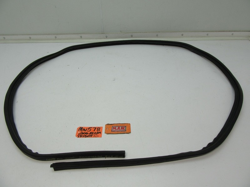WINDOW SEAL REAR GLASS WEATHER STRIP RUBBER MOLDING GASKET LIFT TAIL GATE BODY