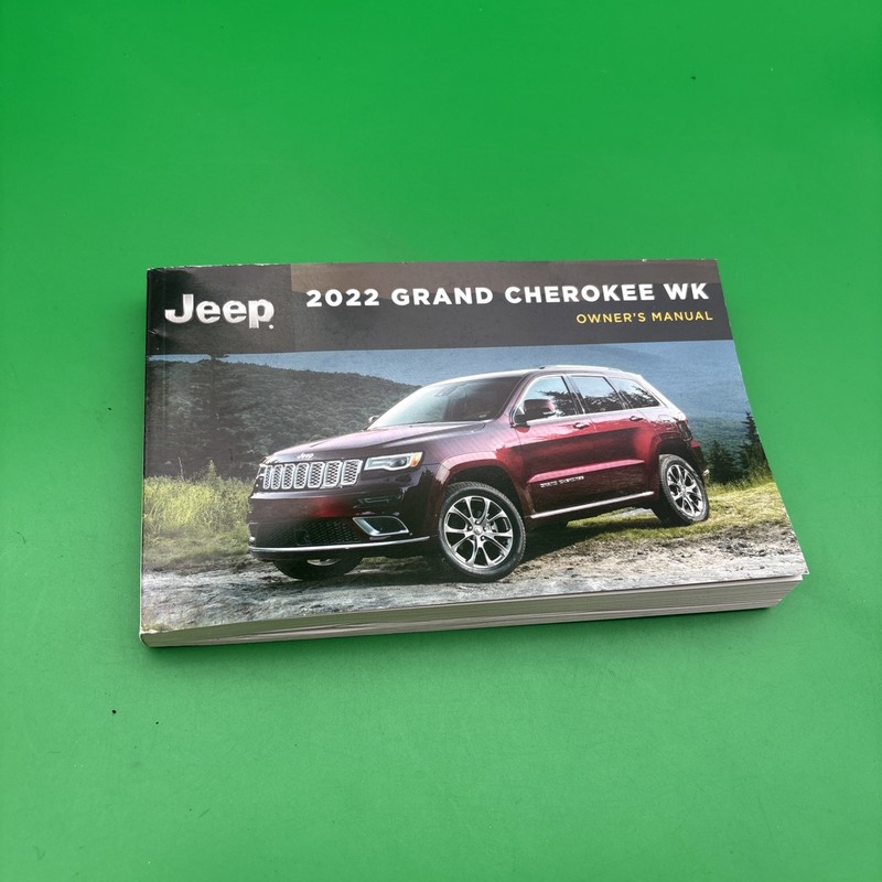 2022 Jeep Grand Cherokee WK Owners Manual With Free Shipping Included