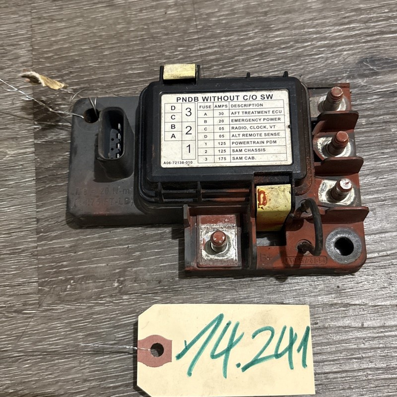 FREIGHTLINER CASCADIAELECTRICAL COMPONENT P/N A06-72138-010