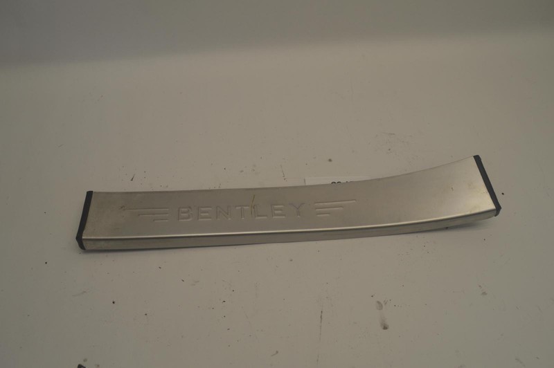 2006-2011 BENTLEY CONTINENTAL FLYING REAR LEFT DOOR SILL SCUFF PLATE COVER OEM