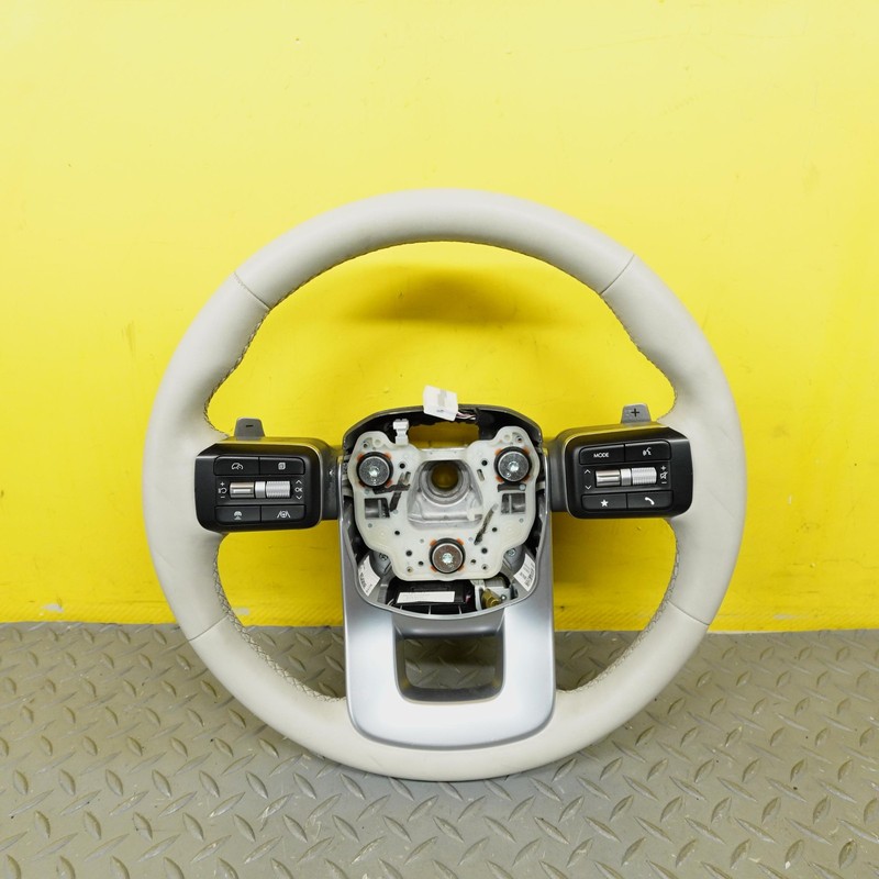 2024-2025 HYUNDAI SANTA FE FRONT LEFT STEERING WHEEL GRAY OEM 56100R6100