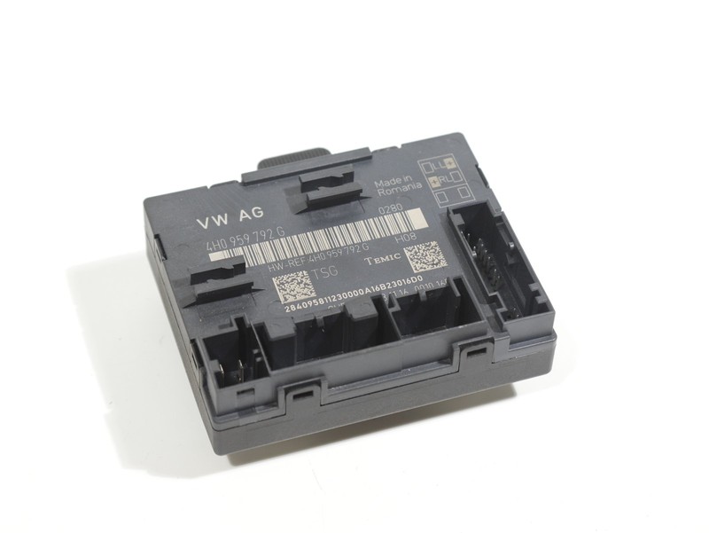 11-18 Audi A8 A8L Quattro FRONT RIGHT Door Control Module Unit OEM 4H0 959 792 G