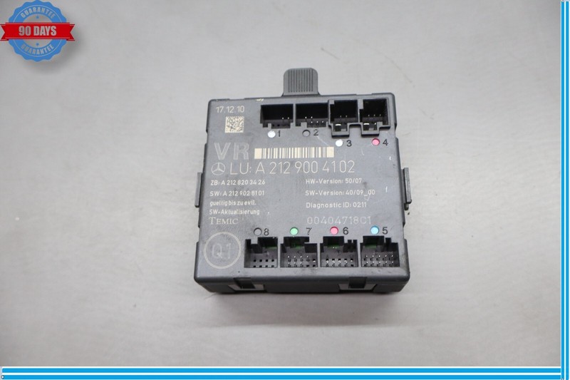 08-18 Mercedes W204 C250 C300 Front Right Side Door Control Module Unit Oem