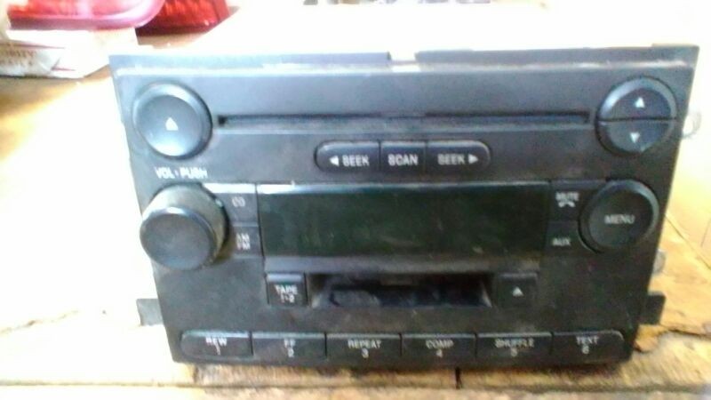Audio Equipment Radio Receiver Single Disc Fits 06 FORD F150 PICKUP 94862