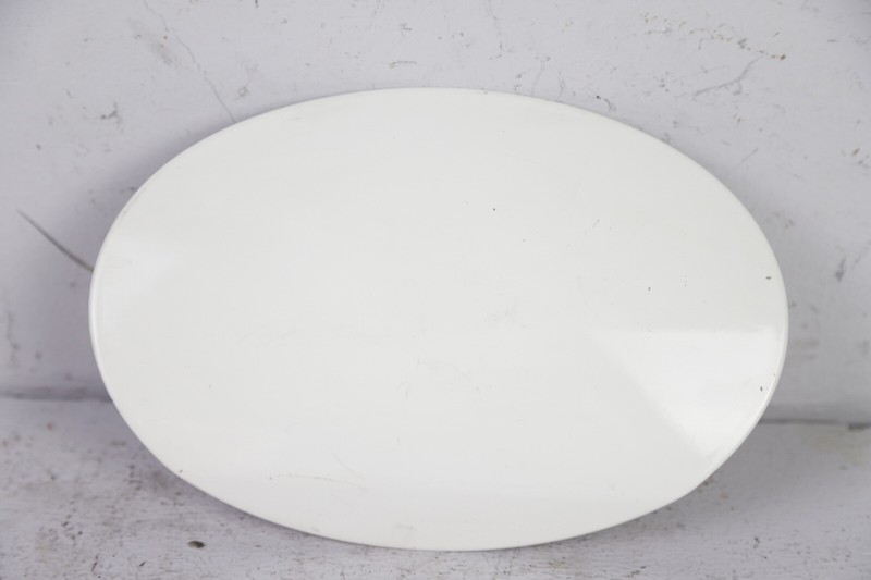 2014 - 2020 MASERATI GHIBLI FUEL GAS TANK FILLER DOOR COVER BIANCO WHITE OEM 60K
