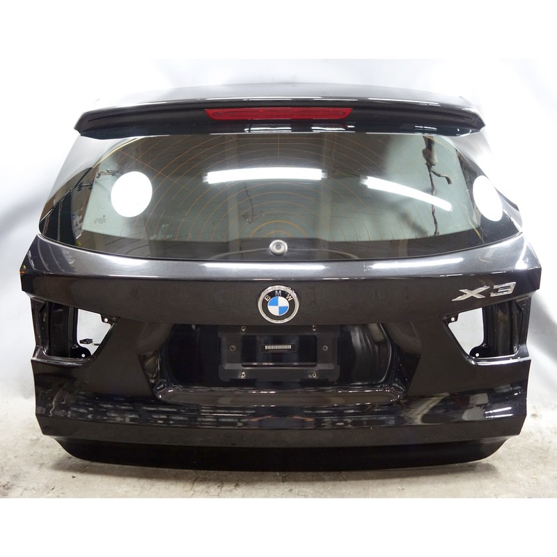 2011-2017 BMW F25 X3 SAV Rear Trunk Tail Gate w Windshield Glass Black Sapphire