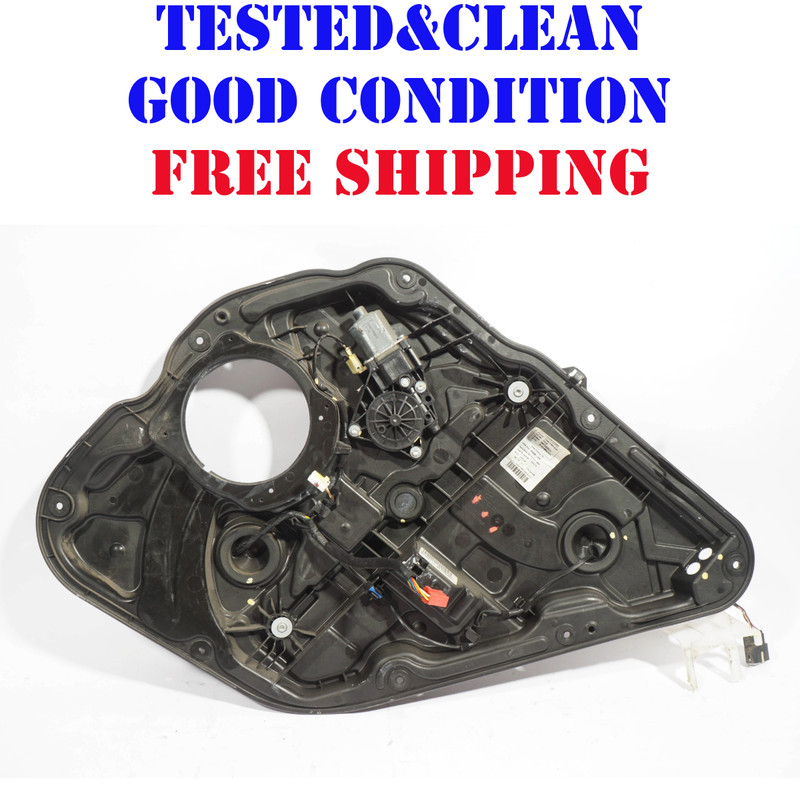 11-2014 HYUNDAI SONATA REAR RIGHT PASS SIDE WINDOW REGULATOR PANEL & MOTOR OEM
