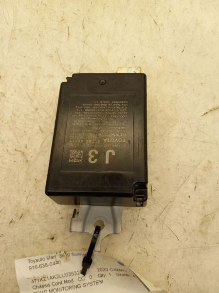 2020 TOYOTA CAMRY XSE 3.5L FWD AT TPMS MONITORING CONTROL MODULE ECM