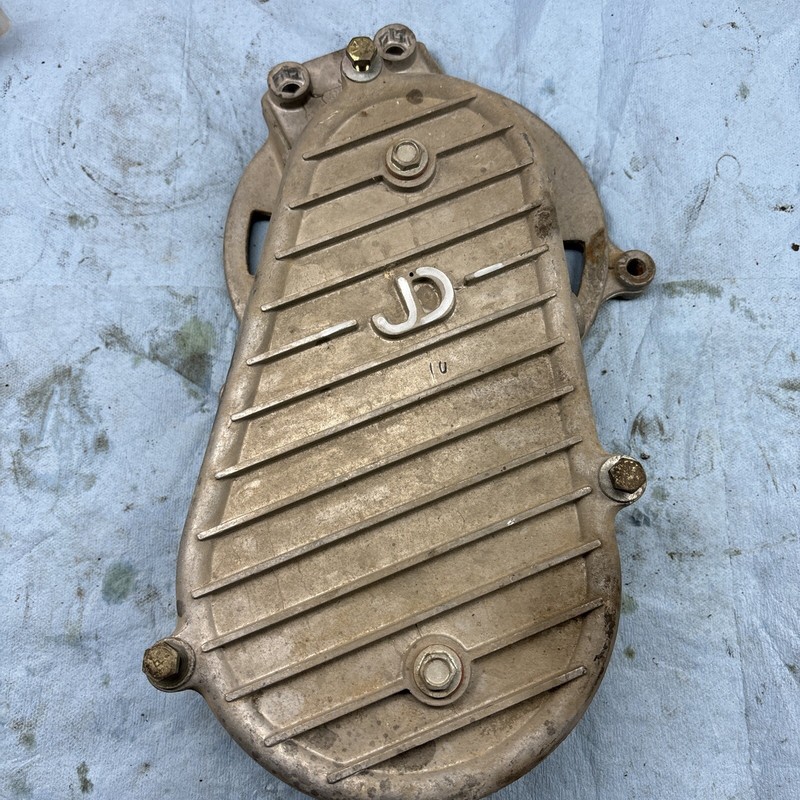1980’s John Deere Trailfire Sportfire Liquifire Vintage Snowmobile Chain Case