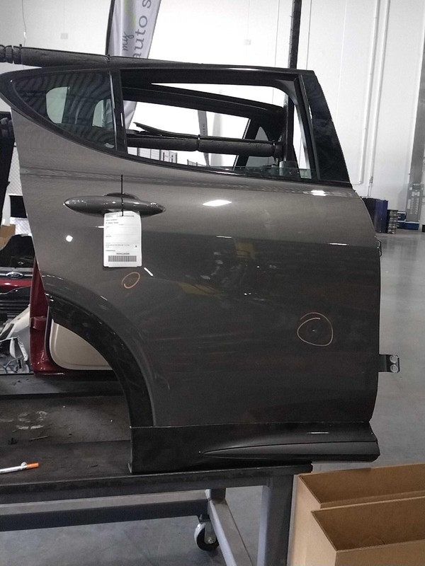 2024 Dodge Hornet Rear Right Door Grey Used Dented/Scratched OEM Part