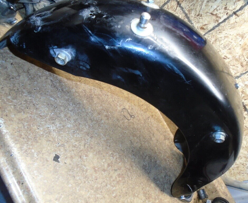 2004 Harley Davidson FLHR1 Road King Rear Back Fender Wheel Well Cover Guard 04