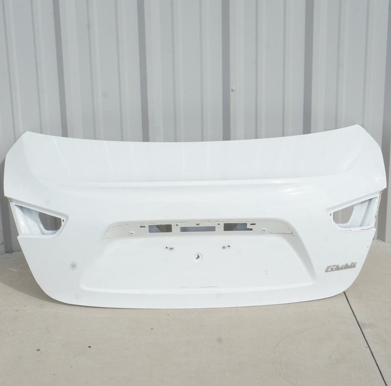 2014 - 2020 Maserati Ghibli Rear Trunk Lid Deck Shell Cover Panel OEM