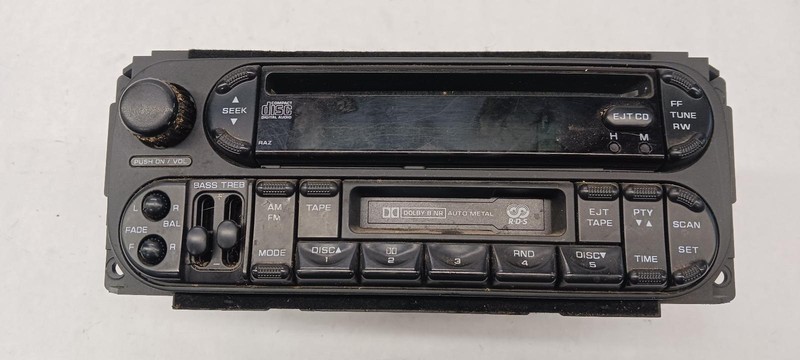 01-'02 DODGE STRATUS Sedan Radio Head Unit Assembly OEM