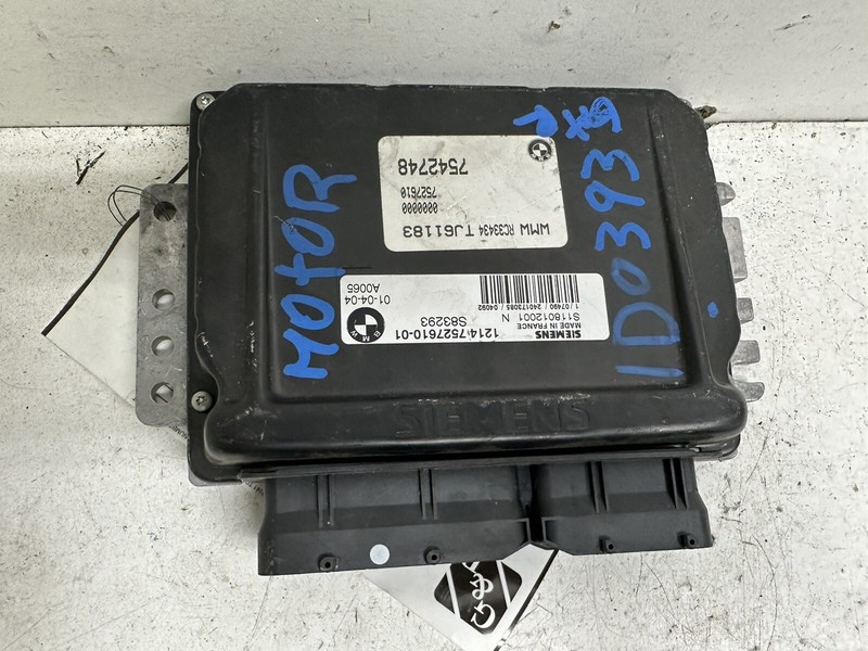 2002-2004 Mini Cooper 1.6L M/T Engine Computer Control Module Ecu Ecm Pcu Pcm Oe