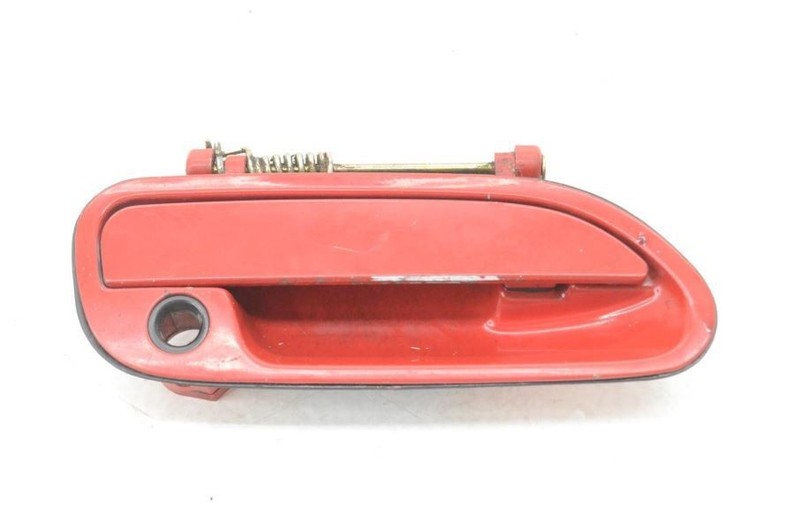 1991-1994 NISSAN 240SX KA24DE S13 VERT PASSENGER RIGHT EXTERIOR DOOR HANDLE RED