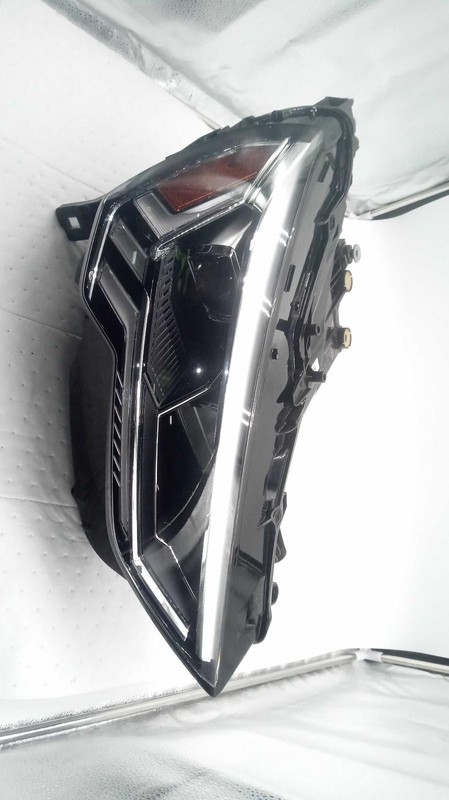 2020 Audi Q3 Right Headlight Assembly Red w/ Small Chips, 41000 Miles