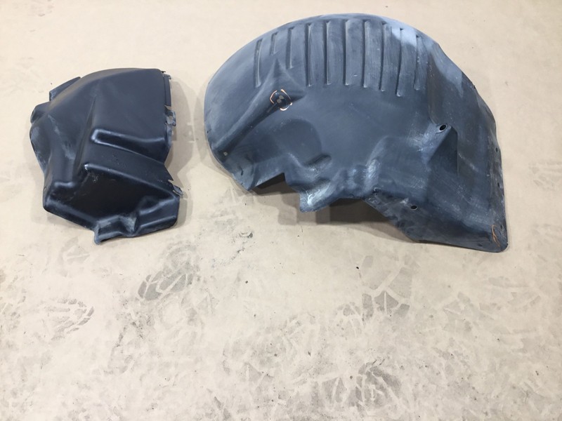 03-06 Dodge Viper SRT10 2005 Front Right Fender Liner Splash Shield Set 2 PCS;:Y