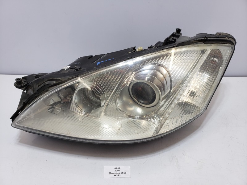 ✅ 07-09 OEM Mercedes W221 S63 AMG Front Left Driver Headlight Lamp Bi Xenon *