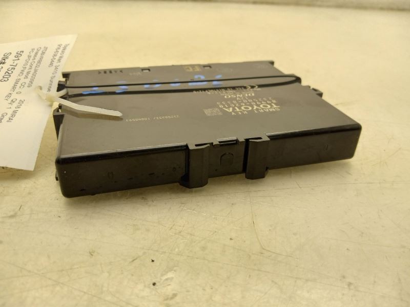 16-19 TOYOTA MIRAI CHASSIS ECM ANTI THEFT LOCKING CONTROL MODULE ASSEMBLY