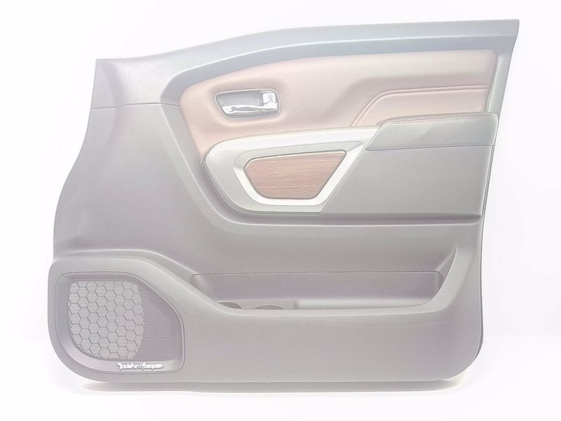17-24 Nissan TITAN Platinum Reserve Passenger Right Front Door Trim Panel