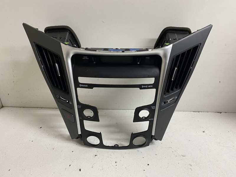 2011-2013 Hyundai Sonata Heater A/C Radio Stereo Climate Bezel Hood Trim Cover