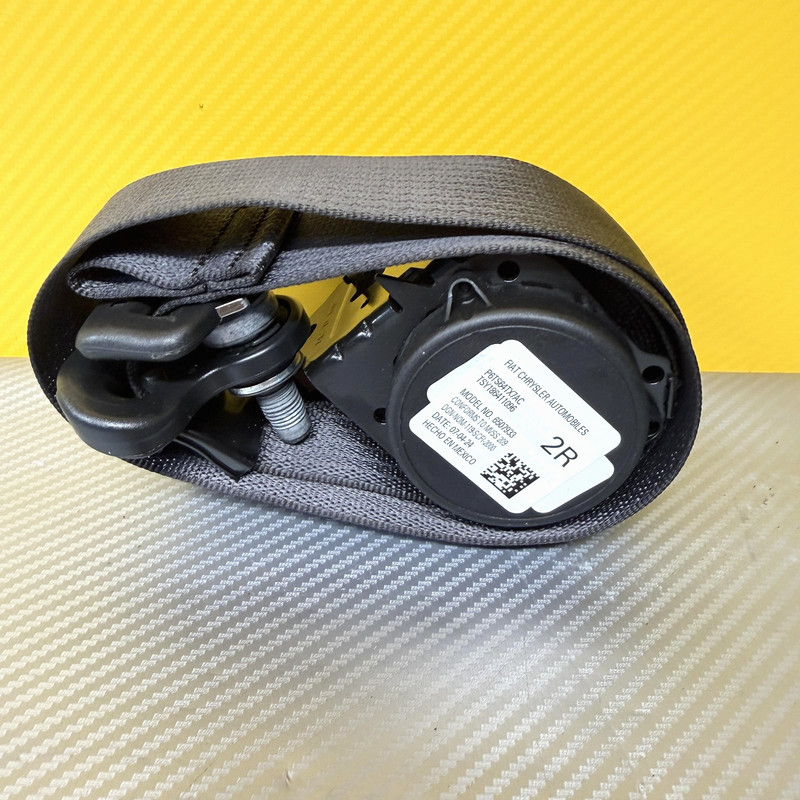 2022-2025 JEEP GRAND WAGONEER REAR RIGHT 2ND ROW SEAT BELT RETRACTOR 6TS64TX7AC