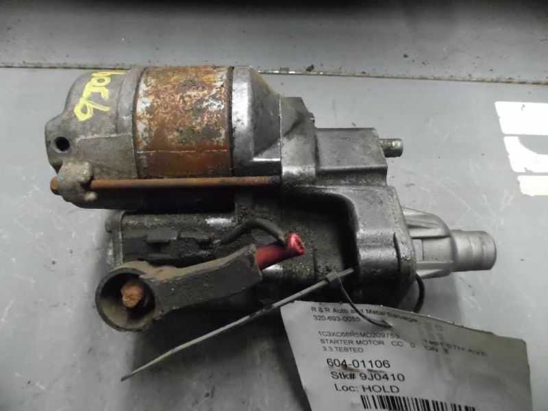 Starter Motor 6-201 Spade Wide Type Connector Fits 90-99 CARAVAN 54200