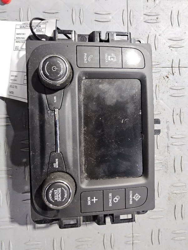 2017-2020 Jeep Compass Radio 5" Display Screen and Receiver ID 68292817AJ