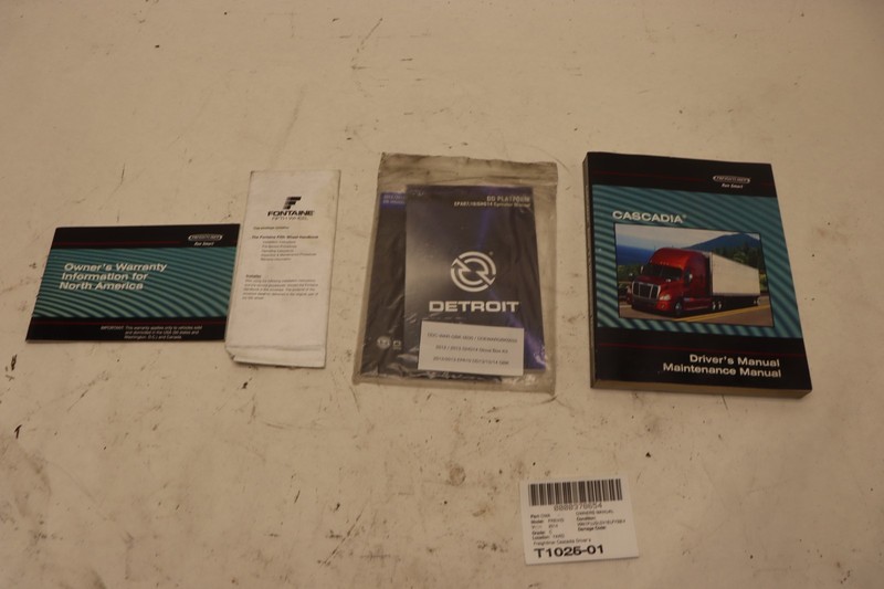 2008-2017 FREIGHTLINER CASCADIA 125 OWNERS MANUAL GUIDE INFORMATION BOOKS OEM