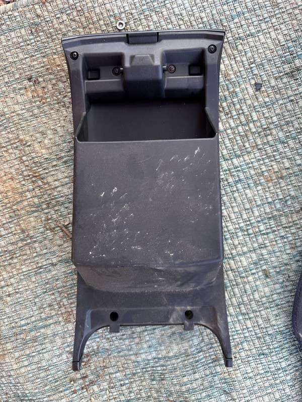 04-08 MAZDA RX8 RX-8 Rear Center Console Glovebox Storage Assembly Black OEM