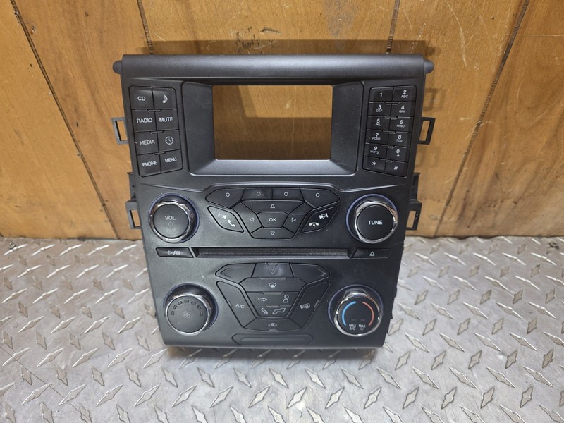 FORD FUSION 2015 Dash Equipment Media Radio AC Control Panel FS7T-18E243-DE