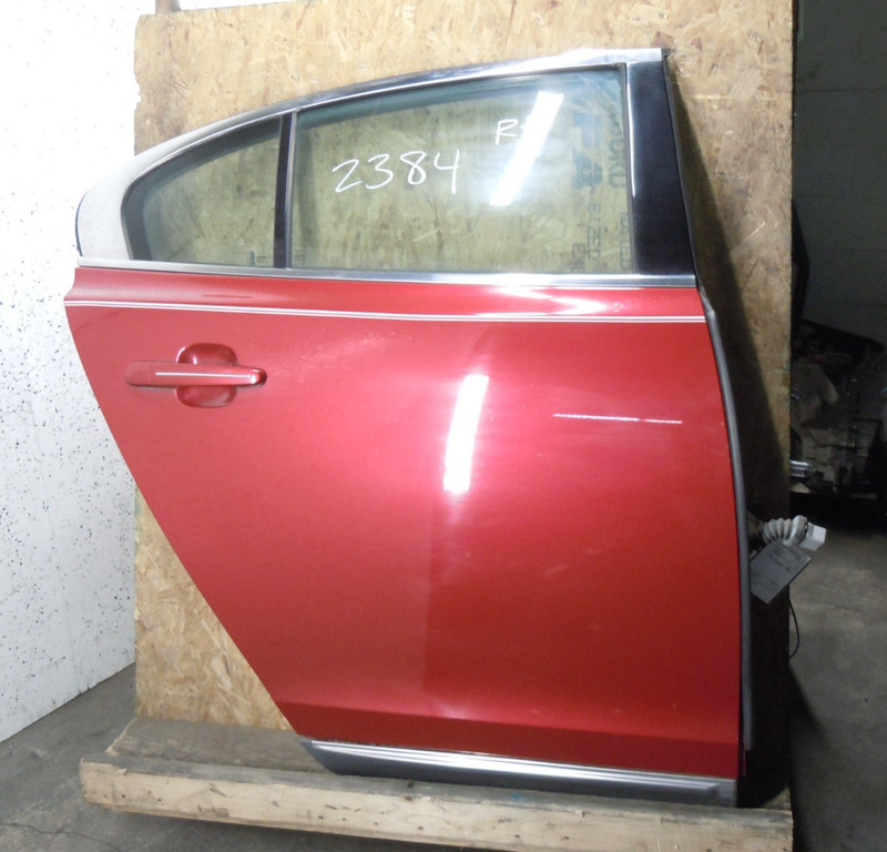 09-16 Lincoln MKS Rear Door Assembly Passenger Right Lower Side Moulding OEM JV