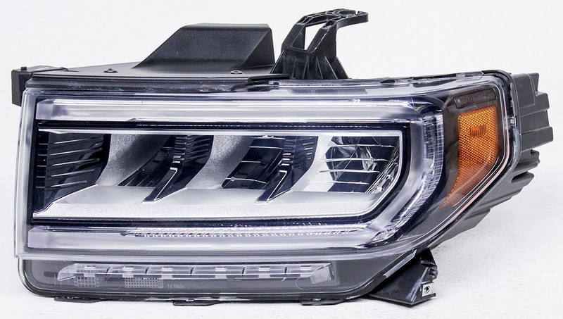OEM GMC Acadia: AT4 Left Driver Side LED Headlamp 84795966 Tab Missing