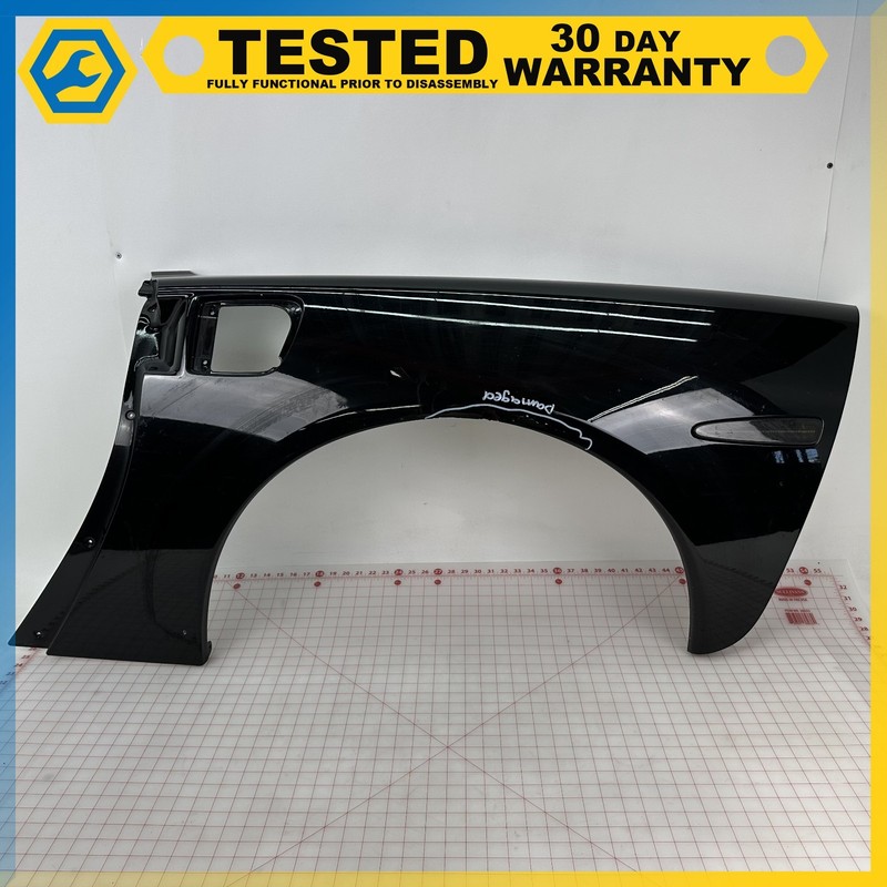 05-13 Corvette C6 Convertible REAR LEFT DRIVER SIDE QUARTER PANEL Black OEM