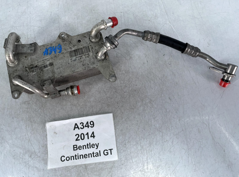 ✅ 12-18 OEM Bentley Continental GT GTC Transmission Oil Cooler Heat Exchanger