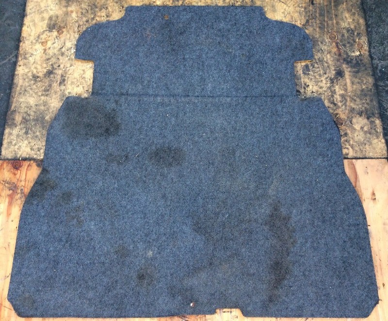 95 96 97 Accord 4DR V6 Spare Tire Lid Trunk Floor Cardboard Carpet Used