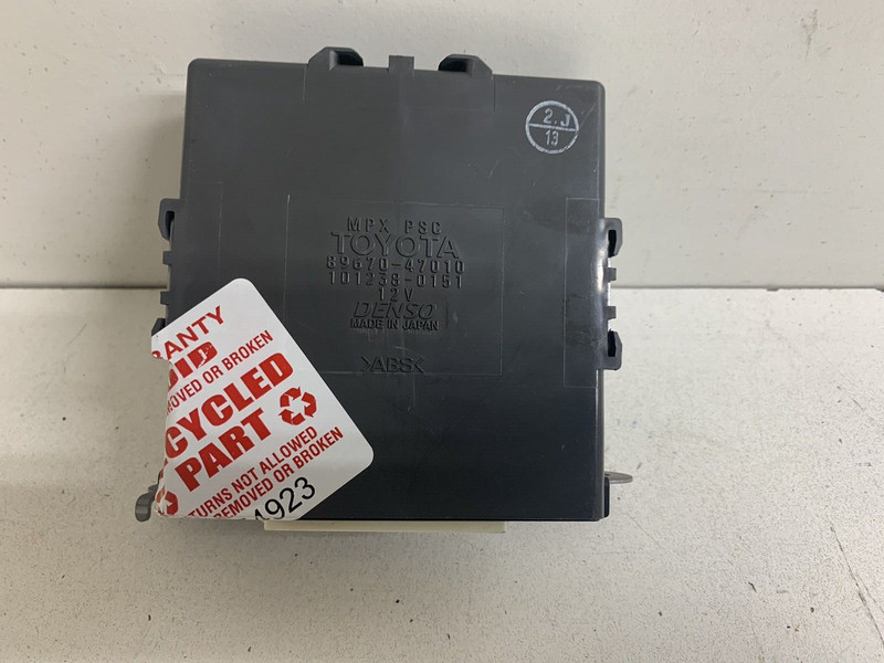 2006-2009 Toyota Prius Power Supply Computer Module Control 89670-47010