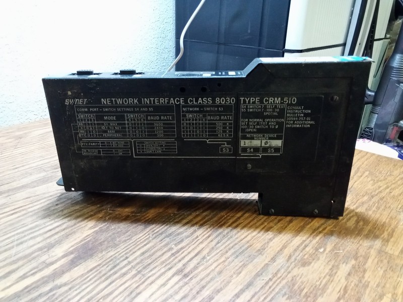Sy/Net Network Interface Class 8030 Type CRM 510