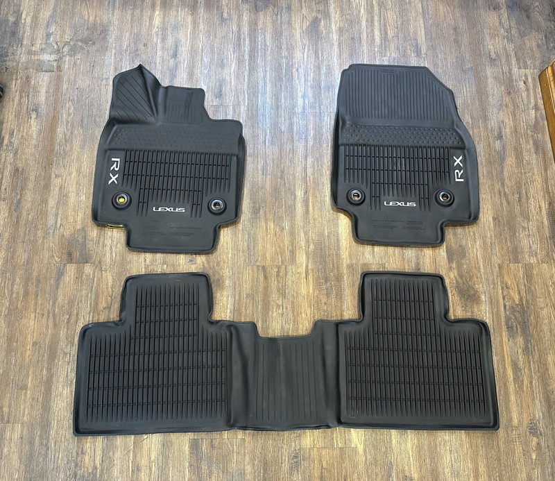 2023-26 LEXUS RX ALL WEATHER FLOOR MAT SET OEM PART # PT206-48231-XX