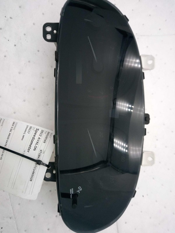 2012 Toyota Avalon Speedometer Gauge Blue OEM 8380007461 137k Miles