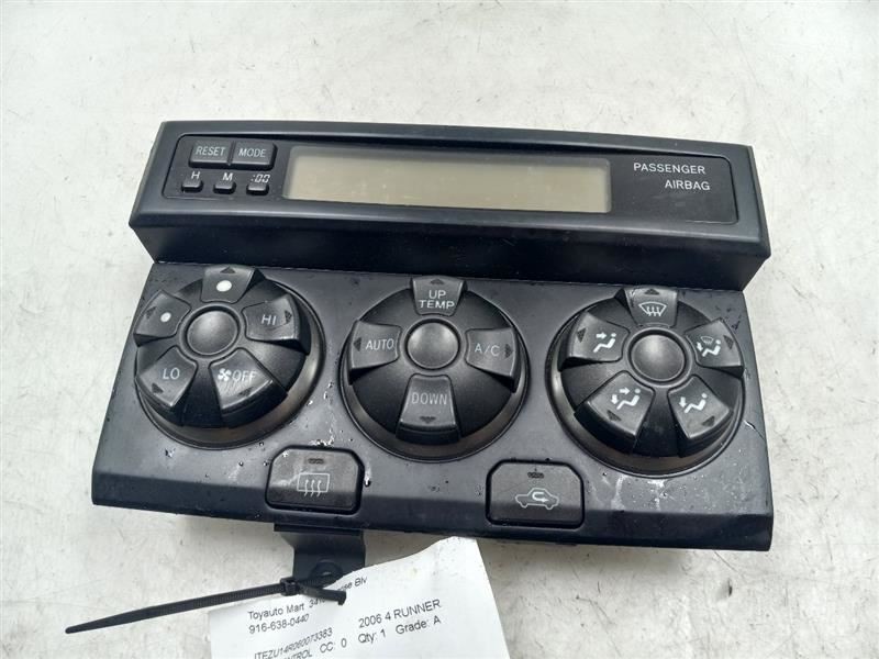06-09 TOYOTA 4RUNNER SR5 TEMPERATURE CONTROL SWITCH