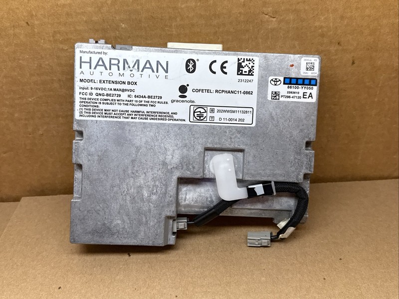 12-14 Toyota Camry Sienna Prius RAV4 Bluetooth Module Gracenote Extension Box