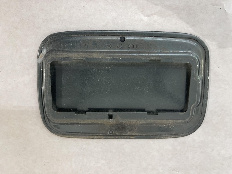 04-10 BMW X3 Fuel Gas Tank Door Highland Green Oem Tested #