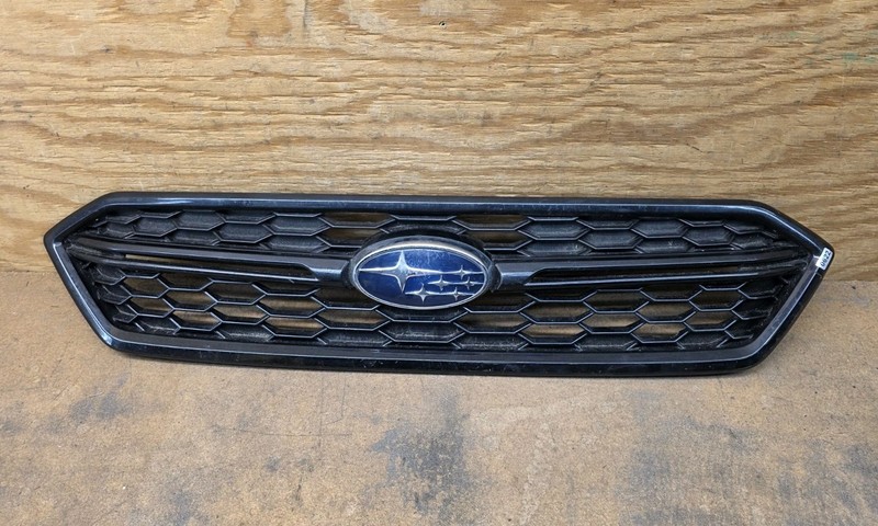 2017 2018 Subaru WRX STI Front Grille Assembly Black Mesh W/ Emblem "CAPA"