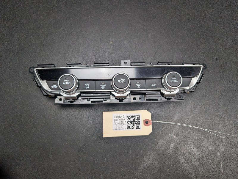 A/C Heater Control 2022 Honda Accord 79610-TVA-A21ZA 2021