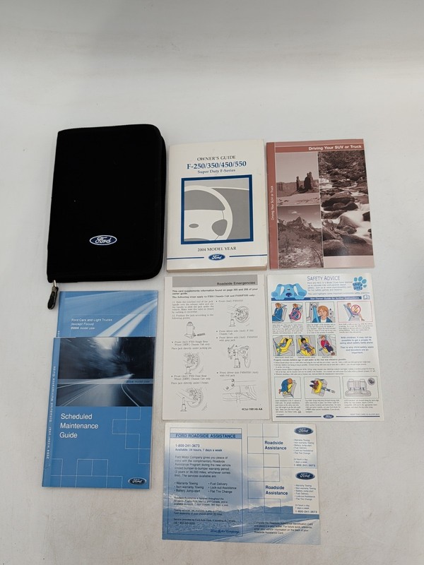 2004 Ford F-250/350/450/550 Super Duty F-Series Owner's Guide