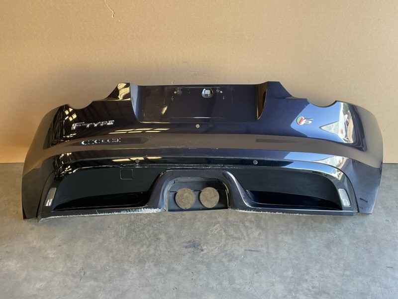 15 16 17 Jaguar F Type S X152 V6 Coupe Rear Bumper Complete W/ Sensors 1447 OEM