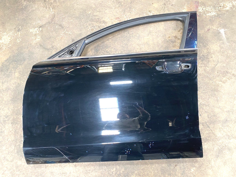 16-18 Audi A6 C7 FRONT LEFT DRIVER SIDE DOOR SHELL PANEL BLACK OEM #A0.38
