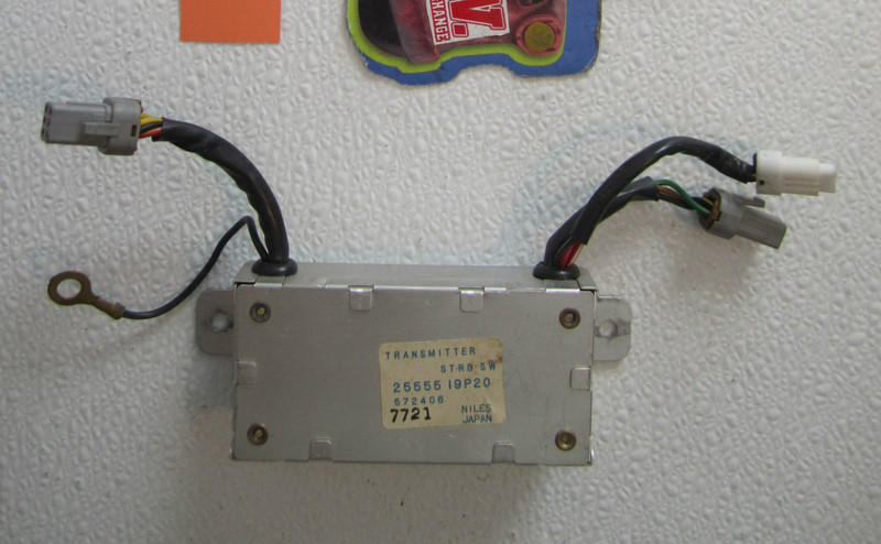 TRANSMITER RELAY AUDIO ECMSTEERING WHEEL COMPUTER ECM for NISSAN 300ZX 84-89